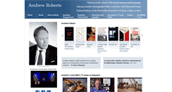 Desktop Screenshot of andrew-roberts.net